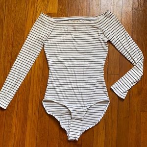 MADEWELL Off the Shoulder Bodysuit